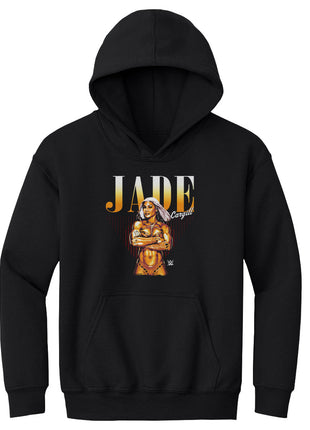 Jade Cargill Pose WWE Kids Youth Hoodie