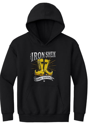 Iron Sheik Camel Clutch Kids Youth WWE Hoodie