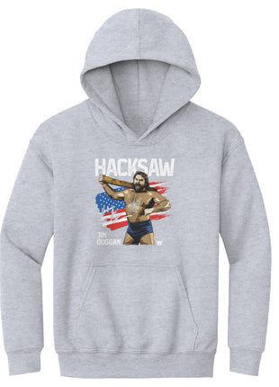 Hacksaw Jim Duggen Flag WHT