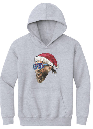 Jey Uso YEET Santa Hat Kids Youth WWE Hoodie