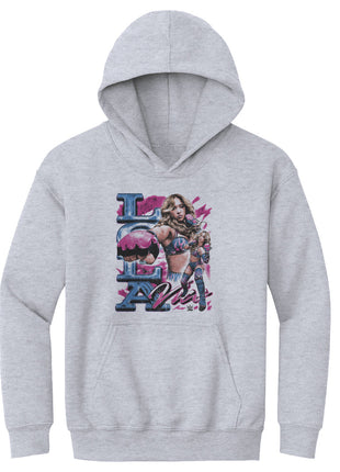 Lola Vice Vintage Kids Youth WWE Hoodie