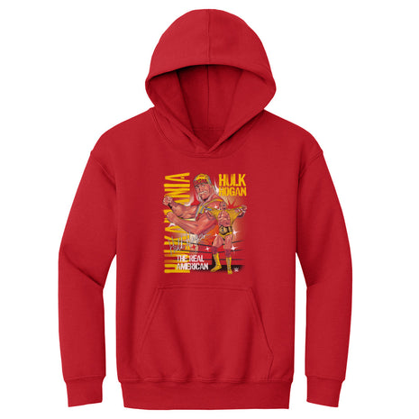 Hulk Hogan The Real American Kids Youth WWE Hoodie