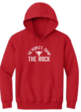 The Rock The People's Champ Logo WHT