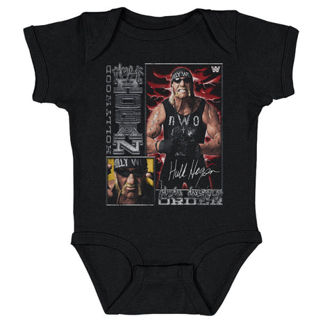 Hulk Hogan nWo Vintage Card Kids WWE Baby Onesie