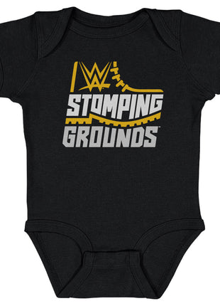 WWE Stomping Grounds Logo Kids WWE Baby Onesie