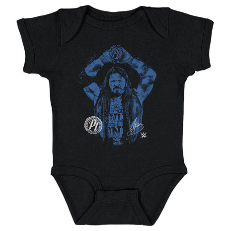 A.J. Styles WWE Splatter Kids WWE Baby Onesie