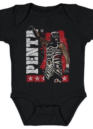 Penta Vertical Gritty Kids WWE Baby Onesie