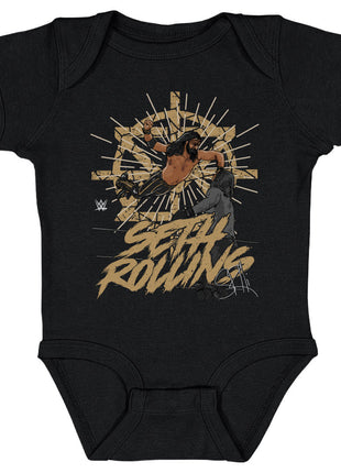 Seth Rollins Flying WWE Kids Baby Onesie