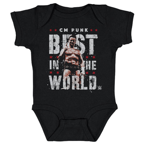 CM Punk Best In The World Vector Kids WWE Baby Onesie