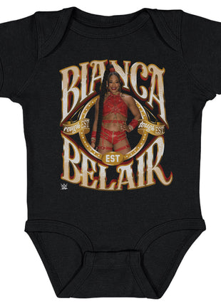 Bianca Belair Name EST WWE Kids Baby Onesie