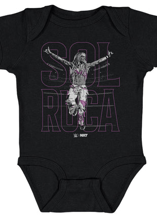 Sol Ruca WWE Name Outline Kids WWE Baby Onesie