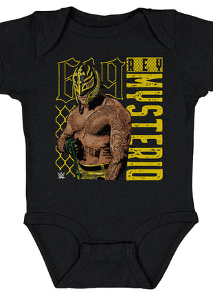 Rey Mysterio Pose WWE Kids Baby Onesie