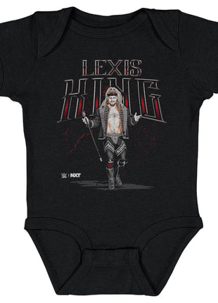 Lexis King Superstar Name Kids WWE Baby Onesie