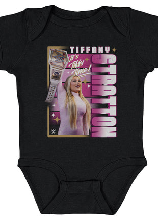 Tiffany Stratton Champion Time Kids WWE Baby Onesie