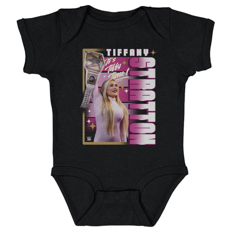 Tiffany Stratton Champion Time Kids WWE Baby Onesie