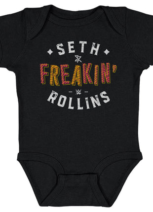 Seth Rollins Seth Freakin Rollins Text WWE Kids Baby Onesie