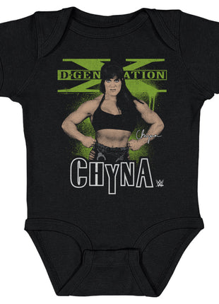 D-Generation X Chyna Pose Kids WWE Baby Onesie