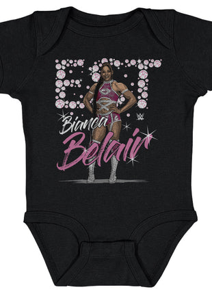 Bianca Belair Name Pose WWE Kids Baby Onesie