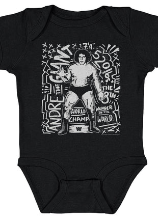 Andre The Giant Graphic WHT