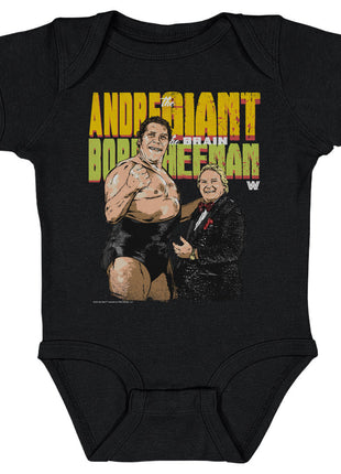 Andre The Giant & Bobby The Brain Heenan WHT