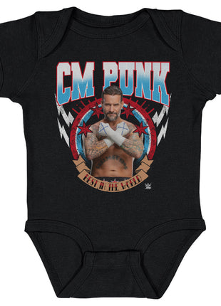 CM Punk Best In The World Pose Kids WWE Baby Onesie
