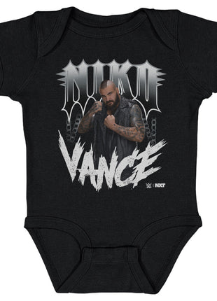 Niko Vance WWE Spikes & Chains Kids WWE Baby Onesie