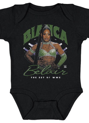Bianca Belair Grunge Kids WWE Baby Onesie