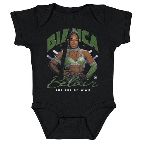 Bianca Belair Grunge Kids WWE Baby Onesie