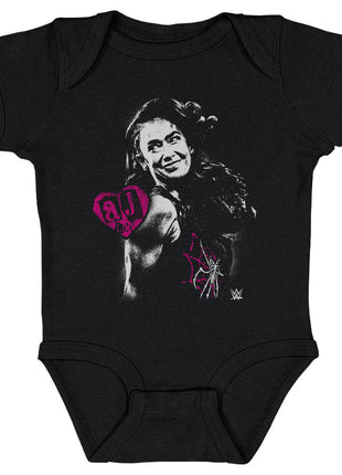 AJ Lee Silhouette Kids WWE Baby Onesie