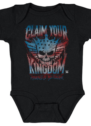 Cody Rhodes Claim Your Kingdom Logo Kids WWE Baby Onesie