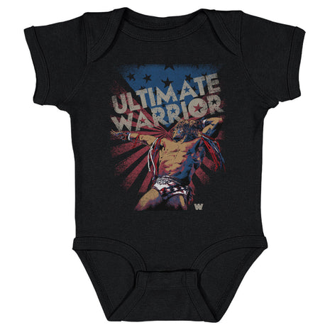 Ultimate Warrior American Flag WWE Kids Baby Onesie