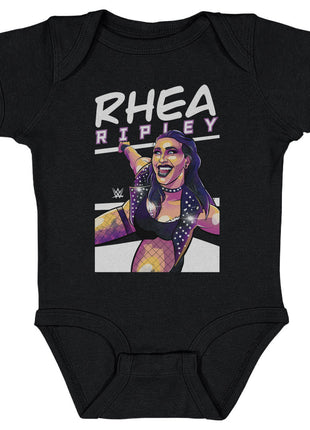 Rhea Ripley Illustration Kids WWE Baby Onesie