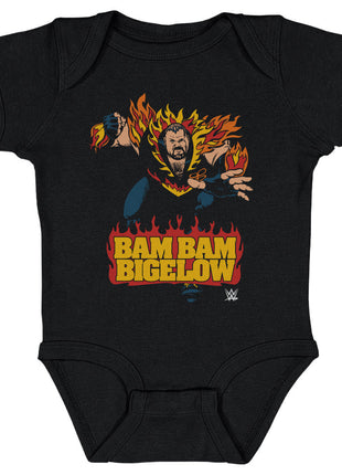 Bam Bam Bigelow Caricature Kids WWE Baby Onesie