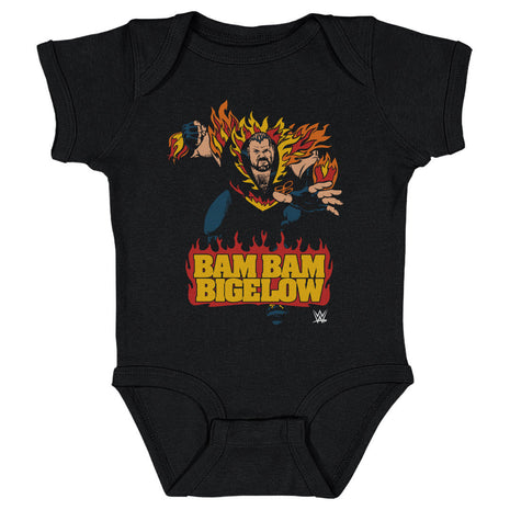 Bam Bam Bigelow Caricature Kids WWE Baby Onesie