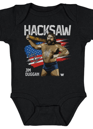 Hacksaw Jim Duggen Flag WHT