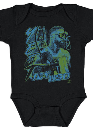 Jey Uso Yeet Grunge Kids WWE Baby Onesie
