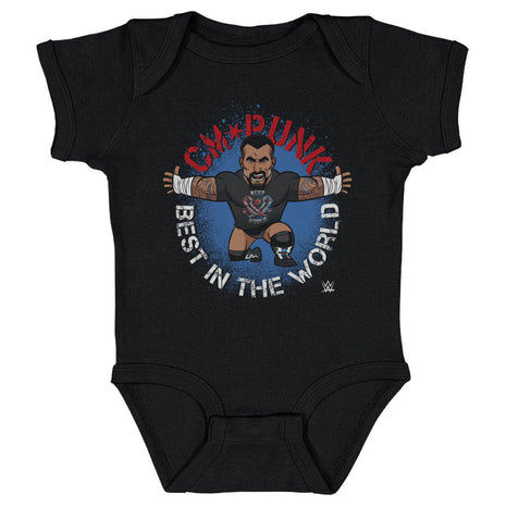 CM Punk BIG SHOTS Pose WWE Kids Baby Onesie