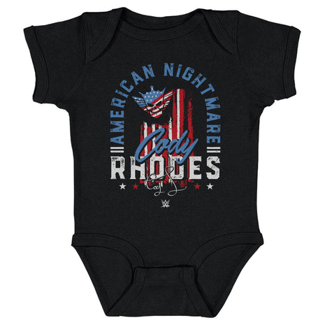 Cody Rhodes American Nightmare Text Kids WWE Baby Onesie