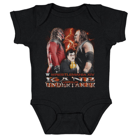 WrestleMania XIV Undertaker Vs. Kane Kids WWE Baby Onesie