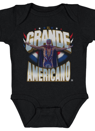 El Grande Americano WWE Stars & Stripes Kids WWE Baby Onesie