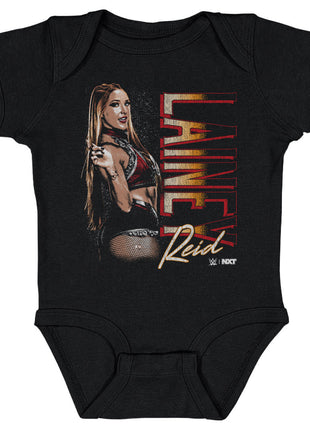 Lainey Reid Vertical Name Kids WWE Baby Onesie