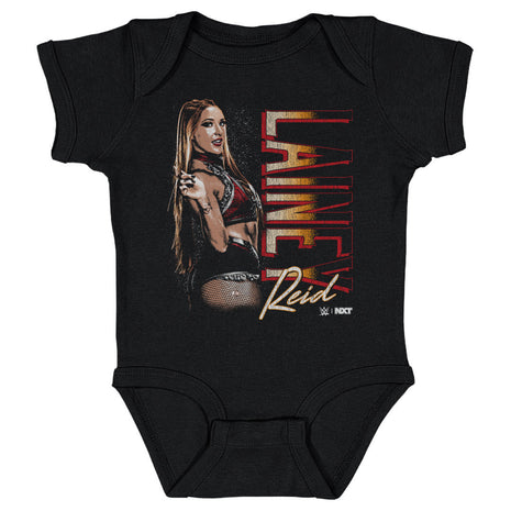 Lainey Reid Vertical Name Kids WWE Baby Onesie