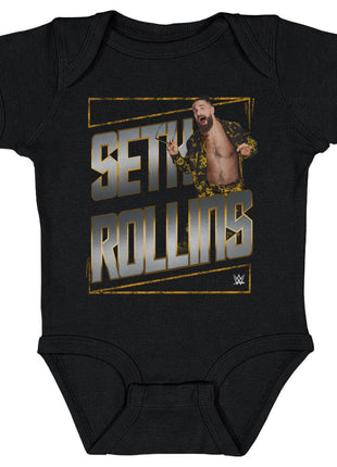 Seth Rollins Gold WWE Kids Baby Onesie