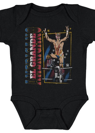 El Grande Americano Ropes Kids WWE Baby Onesie