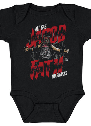 Jacob Fatu All Gas No Breaks Kids WWE Baby Onesie