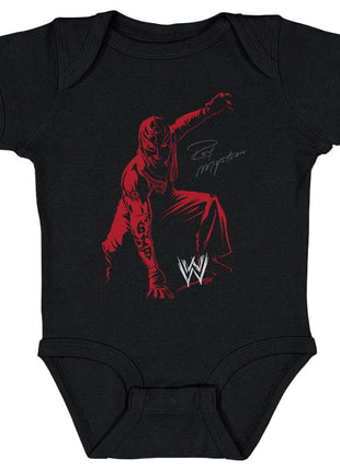 Rey Mysterio Illustration Kids WWE Baby Onesie