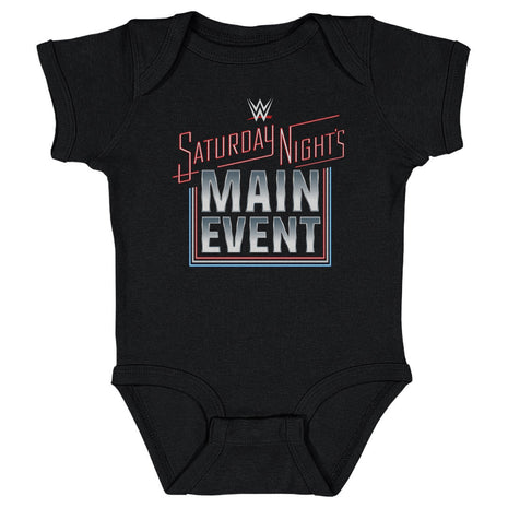 WWE Saturday Night's Main Event 2024 Logo Kids WWE Baby Onesie