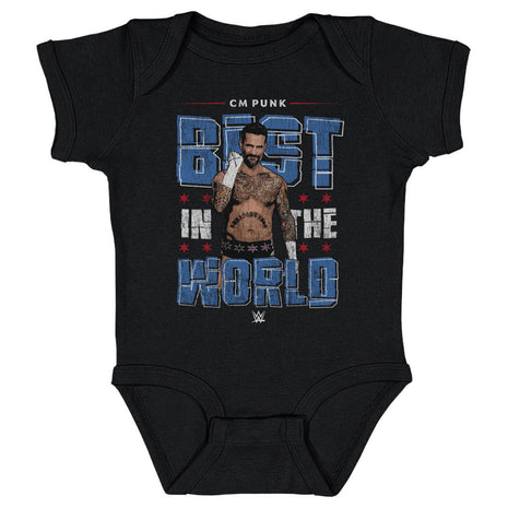 CM Punk Gritty WWE Kids Baby Onesie