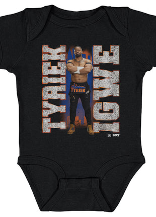 Tyriek Igwe WWE Vertical Name Kids WWE Baby Onesie