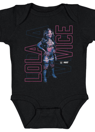 Lola Vice Vertical Outline WWE Kids Baby Onesie